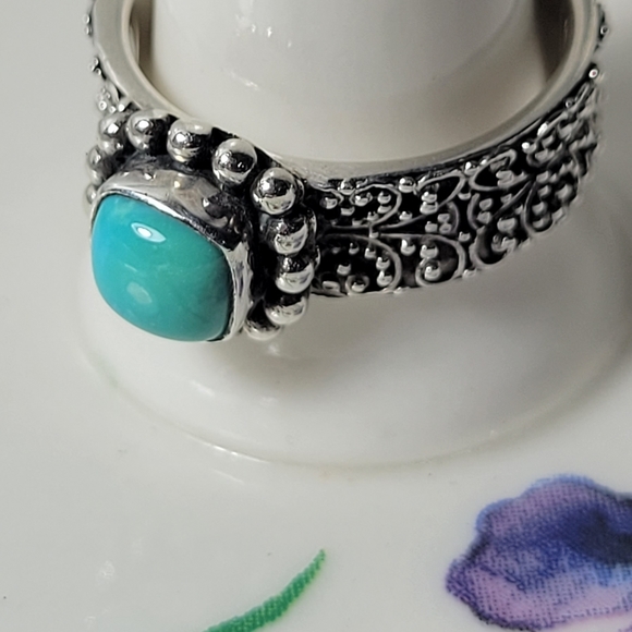 925-SILVER   VINTAGE RING SIZE 6 - Picture 3 of 16